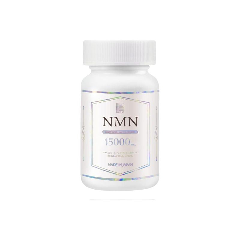 PURELAB NMN Supplement 15,000 mg (500 mg per day) Made in Japan