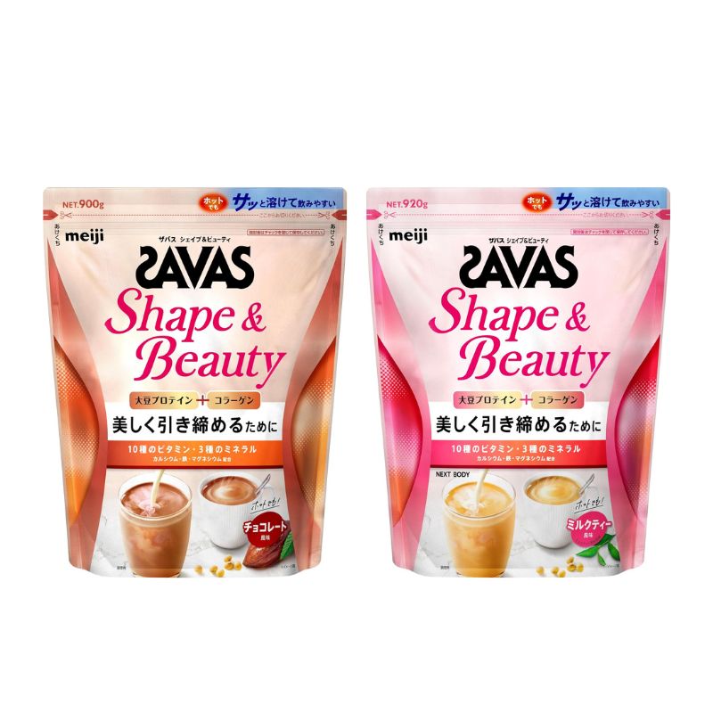 SAVAS Shape & Beauty Protein Soi Meiji