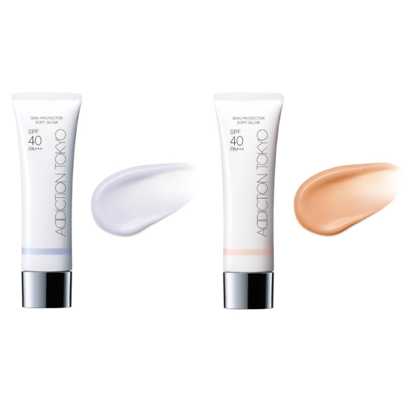 ADDICTION TOKYO Primer SKIN PROTECTOR SOFT GLOW 30g SPF 40 PA+++ makeup base