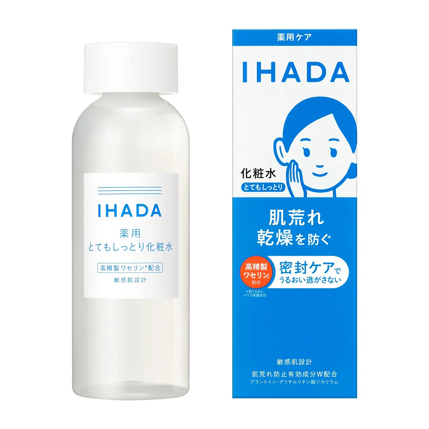 IHADA Medicated Lotion Moist Lotion Very Moist Clear Lotion 180mL For Sensitive Skin