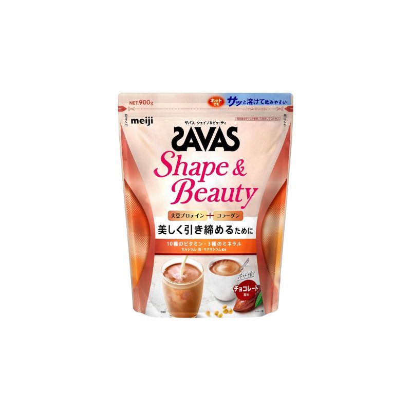 SAVAS Shape & Beauty  Protein Soi  Meiji