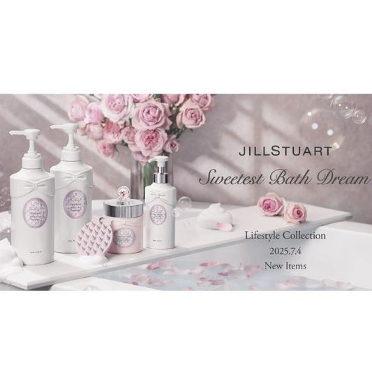 JILL STUART Hair Care New Item White Floral Shampoo Treatment Hair Mask Shampoo Brush from Japan
