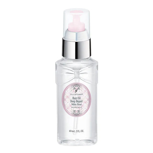 JILL STUART White Floral Hair Oil Deep Repair
