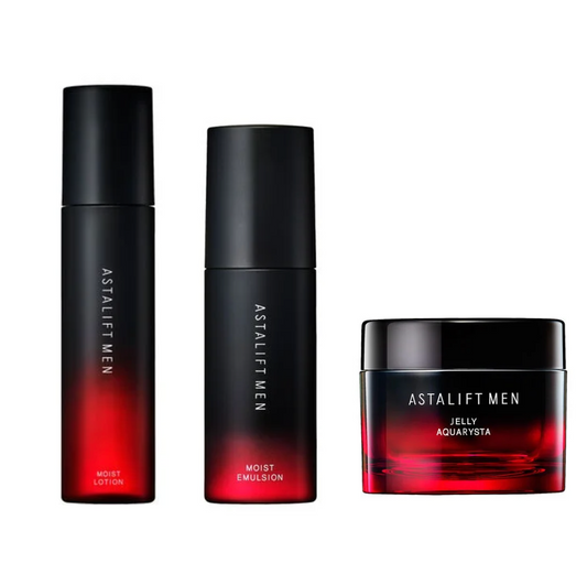 ASTALIFT MEN skin care JELLY AQUARYSTA 60g Moist Lotion 120ml  Moist  Emulsion 80ml