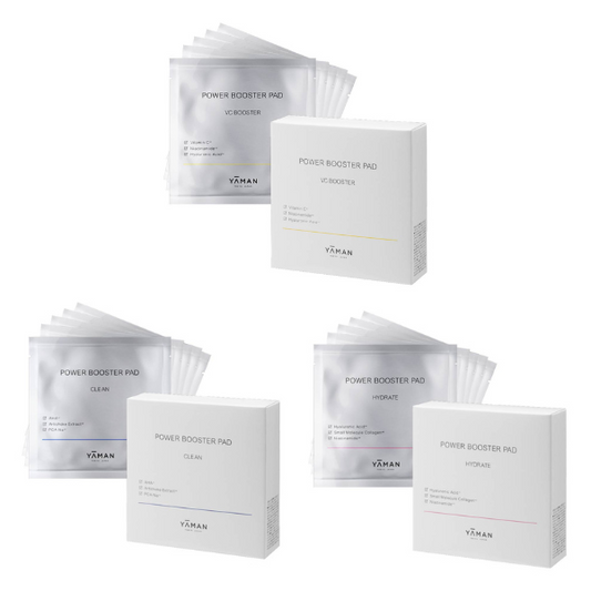 YAMAN Power Booster Pad VC Booster / Pad Clean / Pad Hydrate 15 pieces/ box Direct from Japan